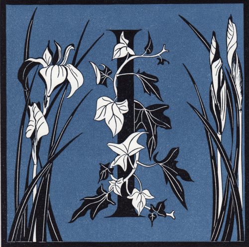 Reduction linocut by Julie North